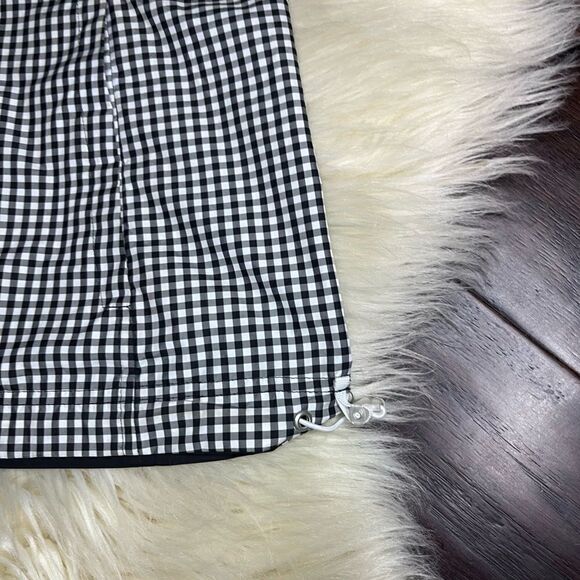 Abacus black/white gingham reversible lightweight vest sz medium - Picture 3 of 8